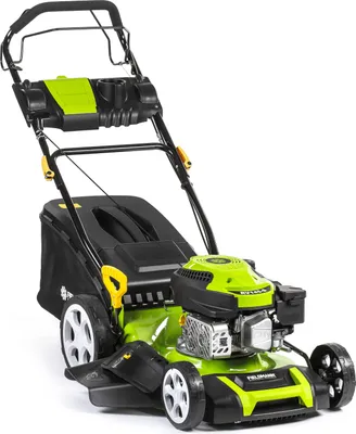 Obrázek produktu pro FIELDMANN FZR 4616-144B Motor: OHV RATO SV 145-S, 2.5 kW, šasi sekačky: Ocel, záběr sečení: 46 cm, systém sečení 4 v 1 – sběr, zadní a boční odhoz, mulčování