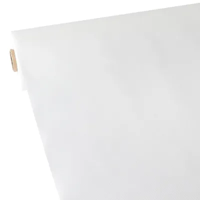 Produktbild von PAPSTAR Tischdecke soft selection 86960 weiß 90,0 cm x 40,0 m
