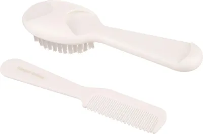 Obrázok produktu pre Canpol, Kefka a hrebeň pre bábätká 56/160, biely, 1 kompletný set