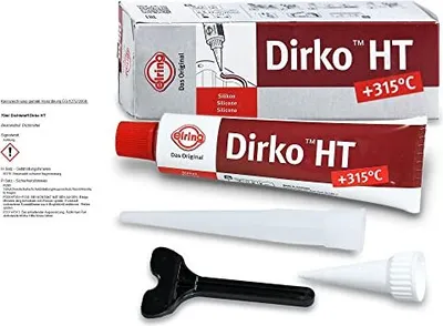 Produktbild von Dichtmasse Dirko HT, -60 bis +315°C, Rot - 70ml
