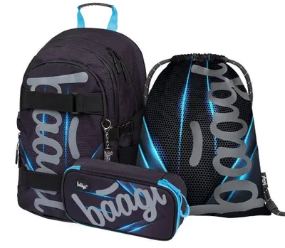 Immagine prodotto di Set di zaini scolastici da 3 pezzi per bambini, con cintura pettorale