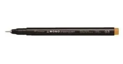 Image de Tombow WSEFL03-03 Tombow MONOdrawing Fineliner gelb 0,35 mm, 1 St.
