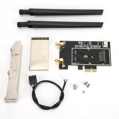 Produktbild von M.2 NGFF-Karte, Adapterkarte auf PCI-E-Standard stabil für 8260 7260
