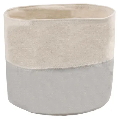 Imagen del producto de Cesta para pan con cordón, de 25 cm de diámetro, 100% algodón, ideal para la cocina