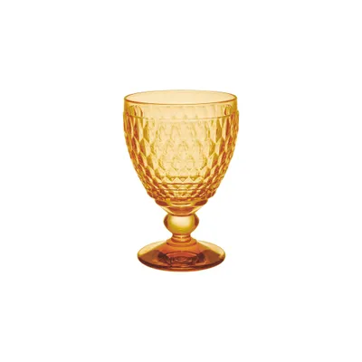 Immagine prodotto di Villeroy & Boch Vorteilset 4 Stück Boston Saffron Rotweinglas Kristallglas gelb 1173320020