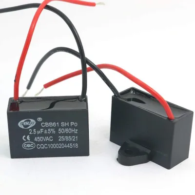 2 Stk. CBB61 2,5 µF 450 V AC Kondensator für Ventilator