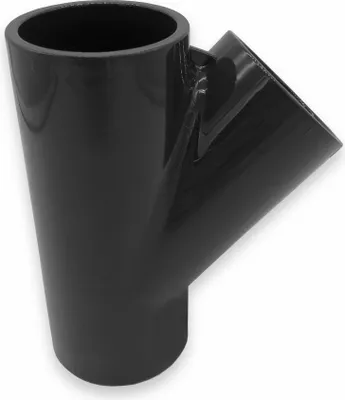 Produktbild von PVC T-Stück 45° |  Ø 50 mm | Grau