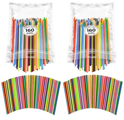 3D-Stift Filament PCL 2,5 mm 320 Stück 32 Farben