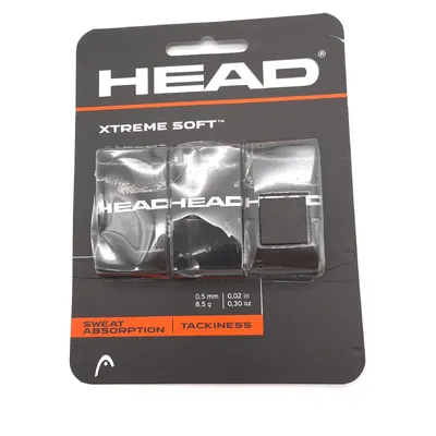 Produktbild von Head Pack 3 Overgrips Xtremesoft Schwarz