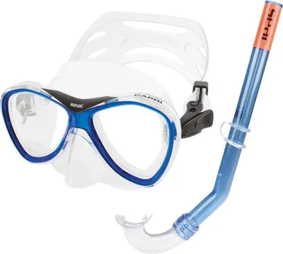 Produktbild von Seacsub Bis Capri Siltra Schnorchelset Blau Blau One Size
