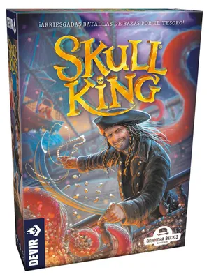 Produktbild von Devir - Skull King, lustiges Kartenspiel mit Freunden, für 8 Jahre (BGSKUSP)