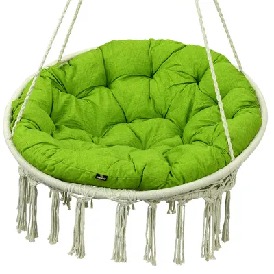 Zdjęcie produktu dla AMPO poduszka na fotel papasan kosz wiszący kokon 100cm