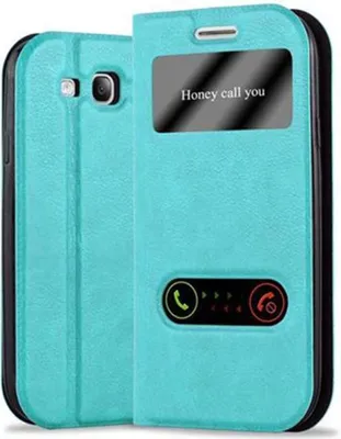 Produktbild von Cadorabo Schutzhülle für Samsung Galaxy S3 / S3 NEO Hülle in Türkis Handyhülle Book Case Cover Etui
