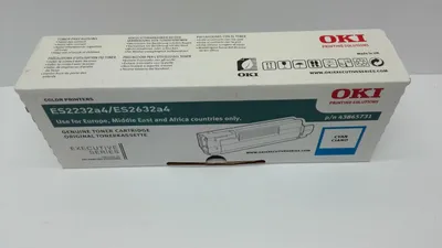Zdjęcie produktu dla OKI Toner ES2232a4 Cyan, 6000 stron(y), Cyjan