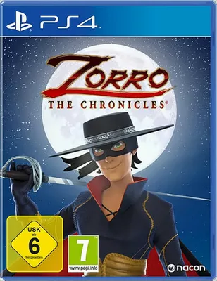 Produktbild von NACON Zorro: The Chronicles, PlayStation 4, E10+ (Jeder über 10 Jahre)