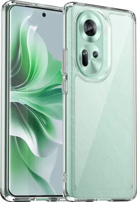 Image de Etui pour Oppo Reno11 transparent, étui de protection antichoc en silicone TPU Transparent