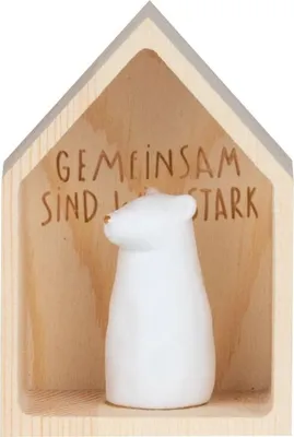 Produktbild von Glücksbringer "Kleines Zuhause für die Stärke", Bär