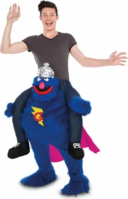 Image de Déguisement pour adulte My Other Me Coco Sesame Street Taille unique