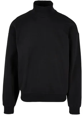 Immagine prodotto di Urban Classics - Felpa dal taglio alto da uomo TN1560 (L) (nero)