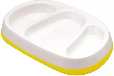 Productafbeelding van Antislip bord met vakken (babyproducten, borden en bestek)