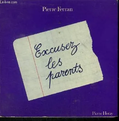 Produktbild von Excusez les parents