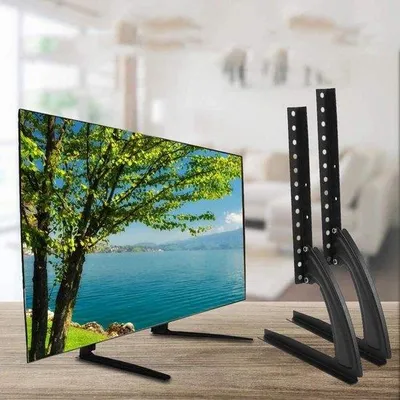 Image de Support mural réglable pour téléviseurs OLED et LCD de 14 à 42 pouces - Support mural compatible avec les écrans plats et incurvés.