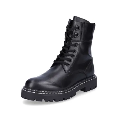 Zdjęcie produktu dla Marco Tozzi damskie sznurowane buty czarne
