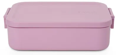Obrázek produktu pro Brabantia Make & Take, Nádoba na oběd, Pro adolescenty, Růžová, Plast, Jednobarevný, Obdélníkový