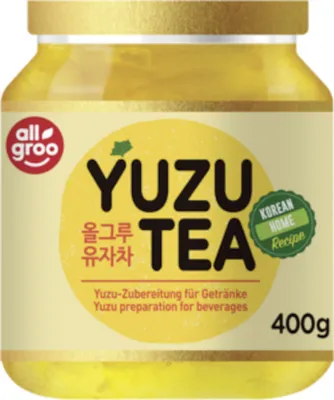 Produktbild von All Groo Yuzu Zubereitung für Getränke Yuzu Tea 400g