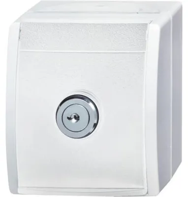 Obrázek produktu pro Busch-Jaeger 2083-0-0832, CEE 7/3, 2P+E, Bílá, IP44, 250 V, 16 A