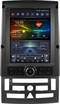 Immagine prodotto di Autoradio con Bluetooth e CarPlay per Peugeot 407 (2004-2011) - Compatibile con Apple e Android - Impianto stereo con sistema di navigazione - 3 GB di RAM, 32 GB di memoria