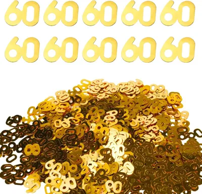 Immagine prodotto di Decorazioni per tavola, coriandoli dorati, 1000 pezzi, 1,2 x 1,2 cm, per feste