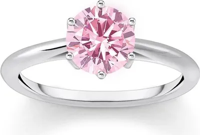Produktbild von Thomas Sabo Sparkling Pink TR2474-051-9 Damenring, Ringgröße:50
