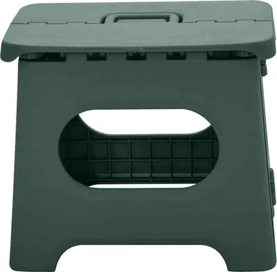 Produktbild von Tritthocker Klappbar Klapphocker Faltbar Höhe  für Kinder und Erwachsene Bade Küchen,(Cadmium Hellgrün Klein)