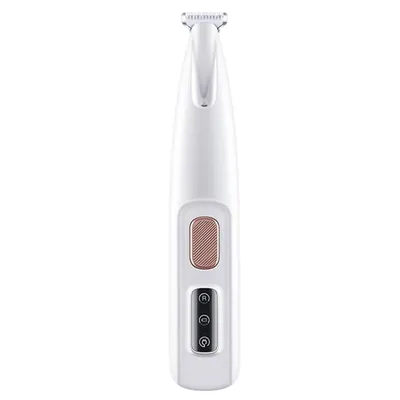 Obrázek produktu pro Přesný vodotěsný USB zastřihovač pro psy IPX4, zastřihovač pro péči o domácí mazlíčky s LED displejem a čisticím kartáčkem - PAWTRIMI