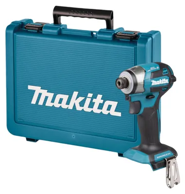Productafbeelding van Makita DTD 173 ZE accu-slagmoersleutel 18 V 180 Nm 1/4" borstelloos + koffer - zonder accu, zonder oplader
