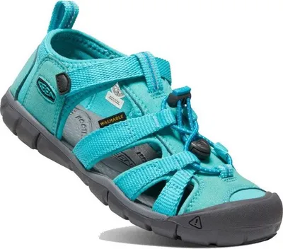 Produktbild von KEEN Seacamp II CNX, Weiblich, Kind, Schwarz, Türkis, Einfarbig, Gummi, Polyester