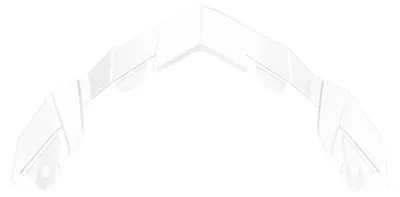 Zdjęcie produktu dla Biały kask Frontino z przedłużeniem Airoh Aviator ACE 2