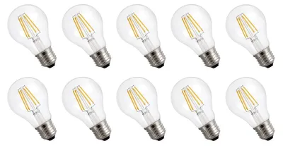 Produktbild von Spectrum E27 LED Lampe 8,5W 110lm 2700K Warmweiß 230V 10 Stück