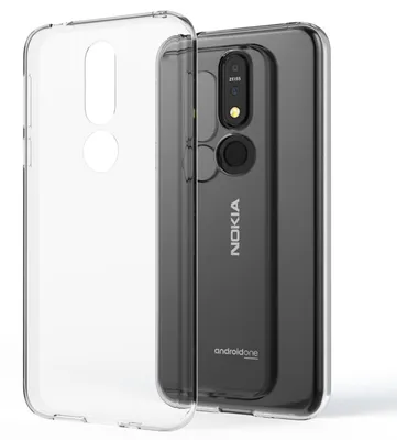 Produktbild von NALIA Hülle "GLAZE" für Nokia 7.1 (2018) - Klare TPU Schutzhülle, Anti-Gelb, Schlank & Leicht - Transparente Handyhülle