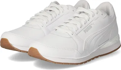 Produktbild von Puma Low Sneaker ST RUNNER V3 L Herren Leder und Synthetik Weiß Größe: 11