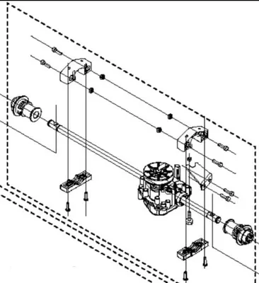 Obrázok produktu pre Sada prevodov Husqvarna 534204901