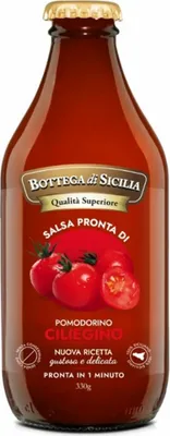 Produktbild von Salsa Pronta di Pomodorino Ciliegino 330g - Bottega di Sicilia