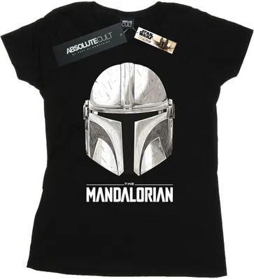 Produktbild von Star Wars - "The Mandalorian" T-Shirt für Damen BI50557 (M) (Schwarz)