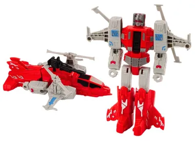Produktbild von Robot-Helikopter 2w1 Transformacja X-Warrior Czerwony