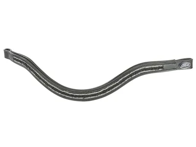 Produktbild von BUSSE solibel Stirnband FANCY, schwarz/Strass-silber, Vollblut