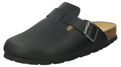 Image de Rohde Herren Clog Pantolette cuir boucle confortable Grado 6698, Taille:42 EU, Couleur:Noir