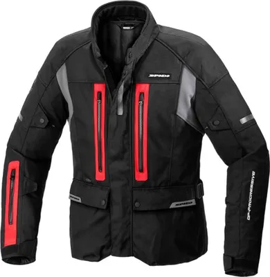 Obrázok produktu pre Bunda TRAVELER 3, SPIDI (čierna/červená, veľkosť M)