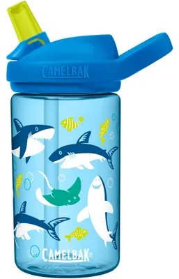Produktbild von CamelBak 2472402041, 400 ml, Tägliche Nutzung, Blau, Tritan, Sharks and Rays, Kind