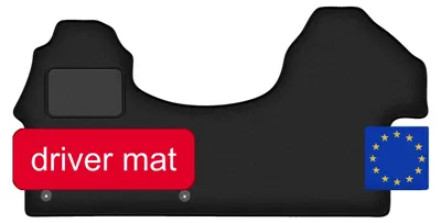 Productafbeelding van Vloerkleed voor auto, duurzaam materiaal, perfecte pasvorm, grijs